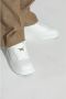 Burberry Witte leren boxsneakers Gestructureerd kalfsleer White Dames - Thumbnail 7