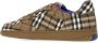 Burberry Geruit Patroon Veterschoenen Platte Zool Brown Heren - Thumbnail 12