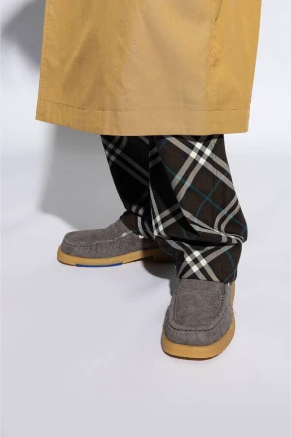 Burberry Chance loafers Gray Heren