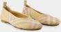 Burberry Ballerina's met stretch bovenwerk en platte zool Pink Dames - Thumbnail 18