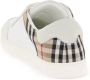 Burberry Vintage Check Panel Sneakers White Heren - Thumbnail 15