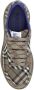Burberry Geruit Patroon Veterschoenen Platte Zool Brown Heren - Thumbnail 3