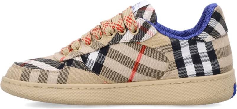 Burberry Check Terrace Sneakers Beige Dames