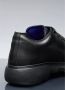 Burberry Chunky Leren Sneakers Black Heren - Thumbnail 5