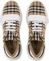 Burberry Sneakers met Vintage Check-patroon en klittenbandsluiting Beige Dames - Thumbnail 9