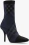 Burberry Geruite Hakken in Multicolor Grijs Multicolor Dames - Thumbnail 4