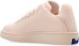 Burberry Roze Leren Sneakers met Equestrian Knight Motief Pink Dames - Thumbnail 11