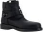 Burberry Equestrian Leren Enkellaarzen met B-Gesp Black Heren - Thumbnail 2