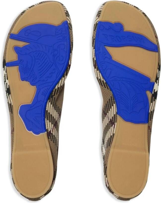 Burberry Geborsteld Gebreid Babytrui Multicolor Dames
