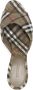 Burberry Geborstelde Mews Mule Schoenen Multicolor Dames - Thumbnail 4