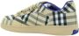 Burberry Gedrukte Sneakers met Check Patroon Multicolor Heren - Thumbnail 3