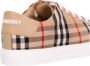 Burberry Newalbridge sneakers onder controle canvas Beige Dames - Thumbnail 9