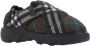 Burberry Gewatteerde Check Slip-On Platte Schoenen Multicolor Dames - Thumbnail 12