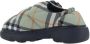 Burberry Gewatteerde Instap Platte Schoenen met Contrasterende Zool Multicolor Dames - Thumbnail 8