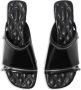 Burberry Gewatteerde Leren Sandalen Black Dames - Thumbnail 2