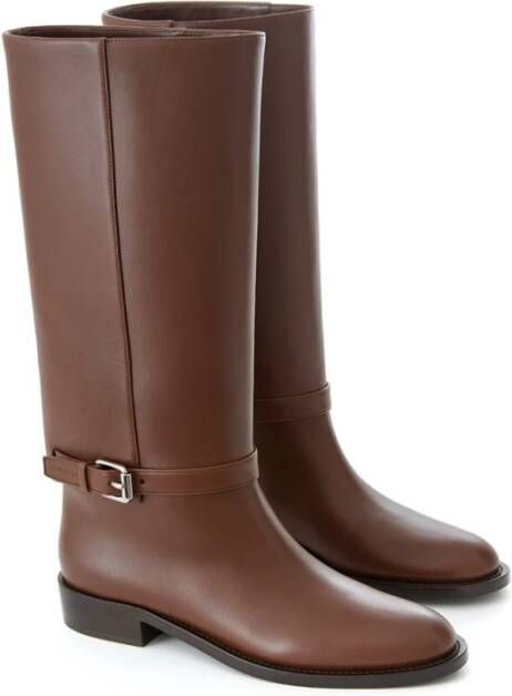 Burberry High Boots Brown Dames