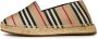 Burberry Icon Gestreepte Espadrilles Multicolor Dames - Thumbnail 4