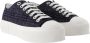 Burberry Lage Sneakers Katoen Blauw - Thumbnail 2