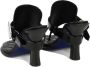 Burberry Bay Sandals Met Chunky Hak En Leerdesign - Thumbnail 5