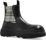 Burberry Boots Creeper Chelsea Low Ankle Boots Leather Black in grijs - Thumbnail 8