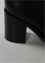 Burberry Zwarte Leren Enkellaarzen met Gespsluiting Black Dames - Thumbnail 9