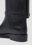 Burberry Buckle Embellished Leather Black Boots Zwart Dames - Thumbnail 5