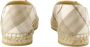 Burberry Linnen Espadrilles Beige Ronde Neus - Thumbnail 2