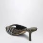 Burberry Linnen sandalen met elasthaanmix - Thumbnail 2