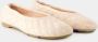 Burberry Luxe Kalfsleren Ballerina Beige Dames - Thumbnail 2