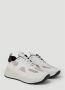Burberry Sneakers van glad leer en suède met ruitjes mesh-inzetstukken White - Thumbnail 8