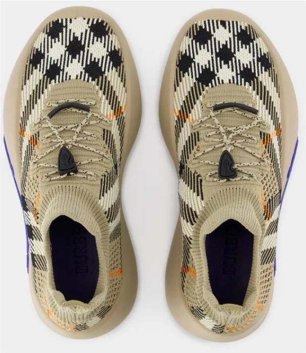 Burberry Neptune Sneakers Nylon Beige Dames