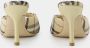 Burberry Sandalen Plaid Pattern Stiletto Sandals in beige - Thumbnail 4