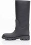 Burberry Panelconstructie Rubber Moeras Hoge Laarzen Black Dames - Thumbnail 6
