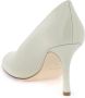 Burberry Ronde neus Stiletto hak Leren dÃ©colletÃ© White Dames - Thumbnail 9