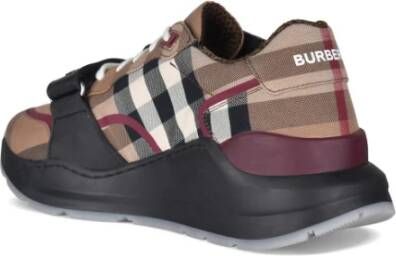 Burberry Ramsey Canvas Sneakers Multicolor Heren