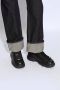Burberry Chunky Leren Sneakers Black Heren - Thumbnail 2