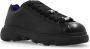 Burberry Chunky Leren Sneakers Black Heren - Thumbnail 4