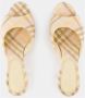 Burberry Hoge hakken Mews 65 Chk Pumps Linen Pink in roze - Thumbnail 5