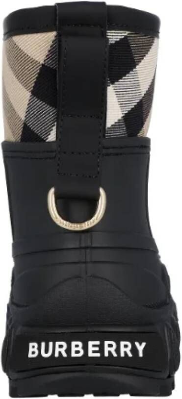 Burberry Rubber boots Black Dames