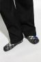 Burberry Rubberen slides met perforatie Black Heren - Thumbnail 9