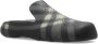 Burberry Rubberen slides met perforatie Black Heren - Thumbnail 11