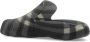 Burberry Rubberen slides met perforatie Black Heren - Thumbnail 12