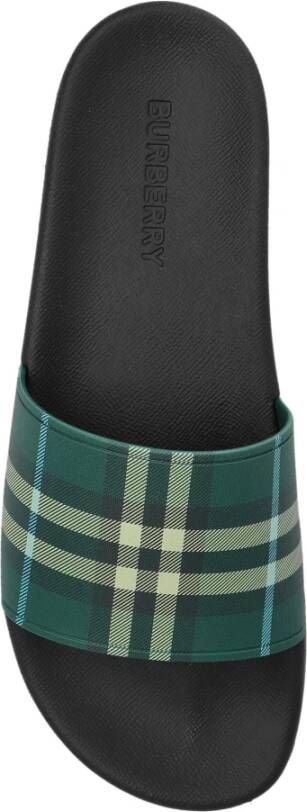 Burberry Rubberen teenslippers
