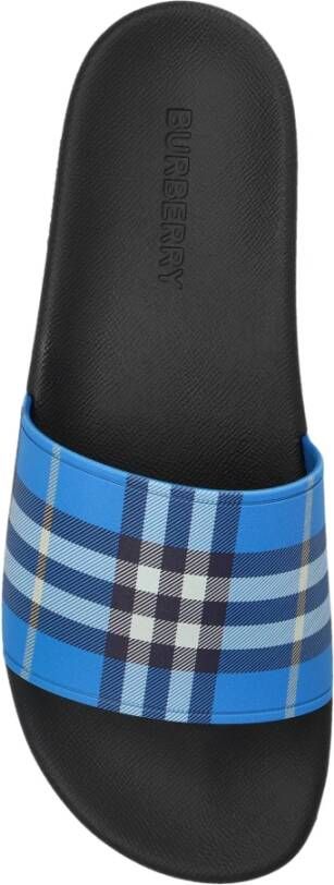 Burberry Rubberen teenslippers