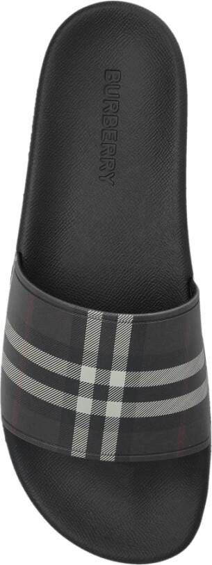 Burberry Rubberen teenslippers
