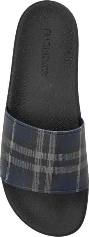 Burberry Rubberen teenslippers