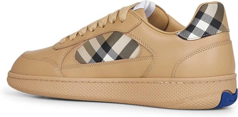 Burberry Ruitersontwerp Sneakers