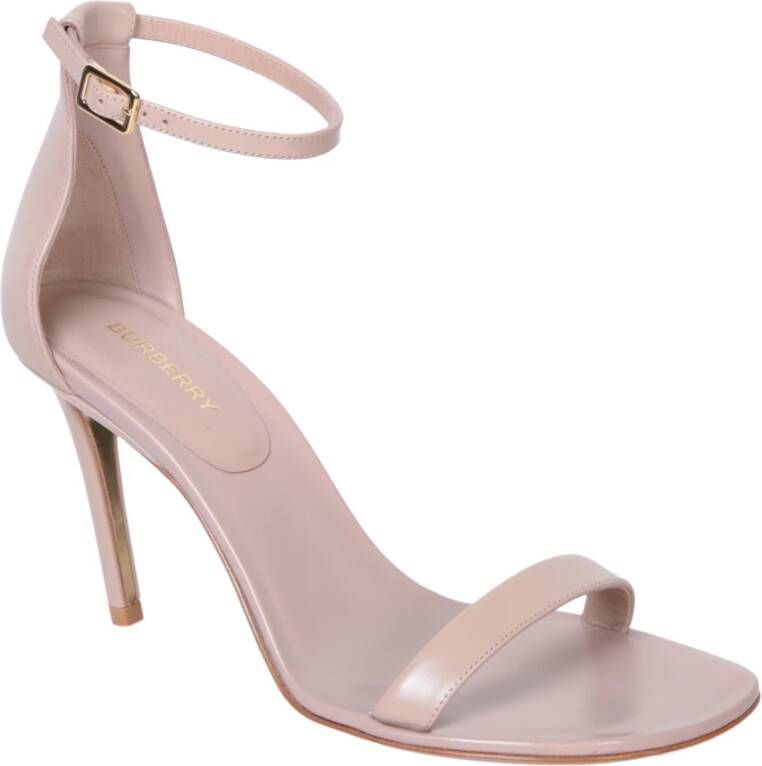 Burberry Elegante Beige Sandalen voor Dames Beige Dames