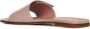 Burberry Roze Sandalen met Vierkante Neus en Metalen TB Monogram Roze Dames - Thumbnail 3