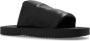 Burberry Sandalen Lf Knight Slab Sandals Leather Black in zwart - Thumbnail 5